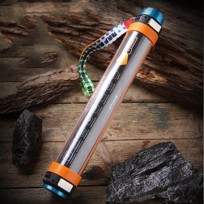 Camping flashlight orange from fitflow store