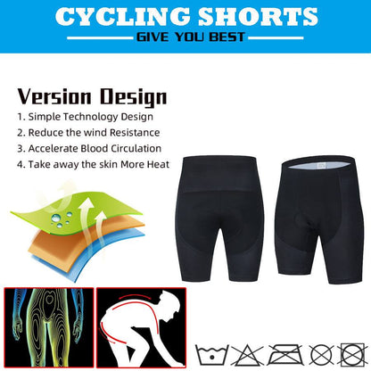 Men's Team Cycling Shorts from fitflow store