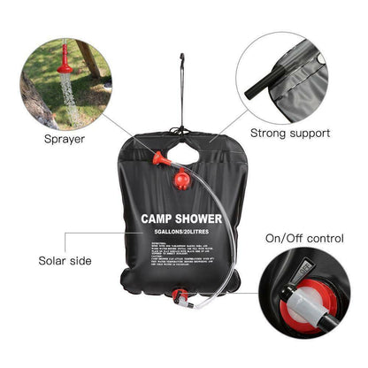20L Solar Shower Bag from fitflow store